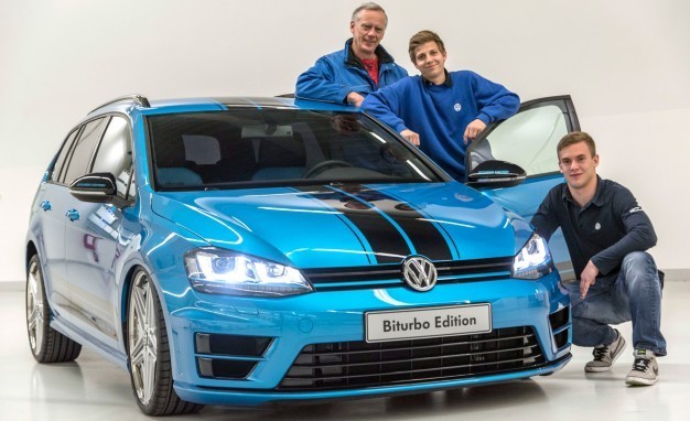 VW Golf Variant Biturbo: One-Off Twin-Turbo Diesel Wagon Goodness