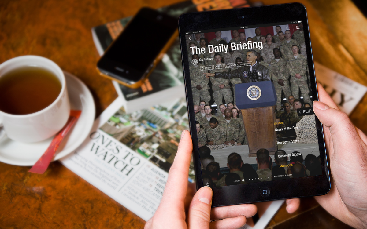 Rise and Shine! Get Your Daily Briefing - About Flipboard