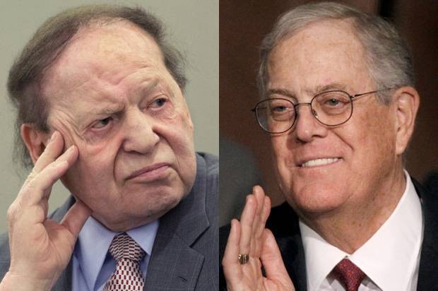 Billionaire donors of the world, unite: Kochs, Adelson and others host high-stakes donor summit
