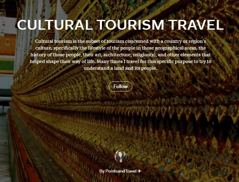 Cultural Tourism Travel Magazine Description