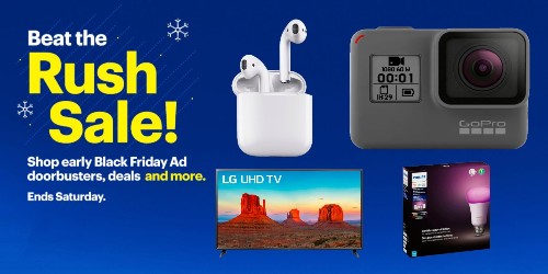 Beat the Rush Sale at Best Buy includes $200 off iPhone, AirPods, Philips Hue, more