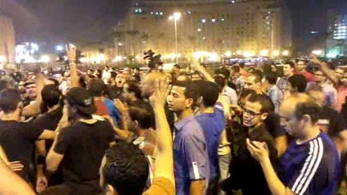 Egypt anti-coup rally held in Tahrir Square
