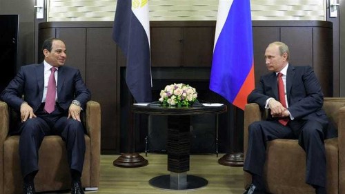 Putin seeks to expand Russian influence in Egypt visit