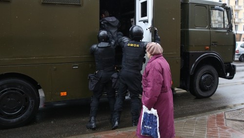 The protest of Belarus' 'social parasites'