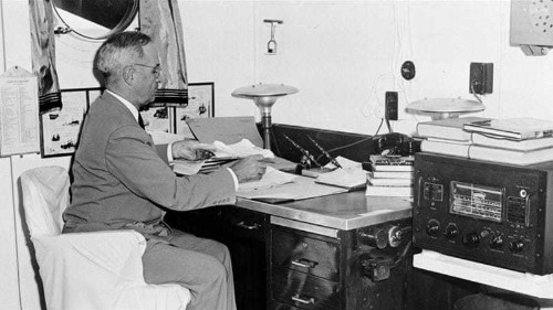 The moment Truman announced the bombing of Hiroshima