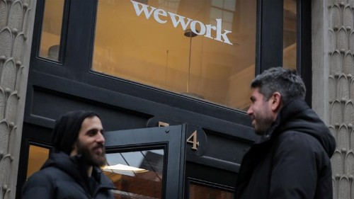 WeWork parent considers delaying stock market debut