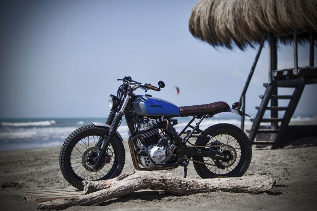 Beach Body: The Honda Dominator NX650, Italian style