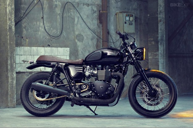 Triumph Bonneville T100 by Bunker