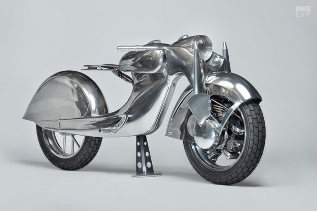 Yes, that's a front-wheel-drive motorcycle.