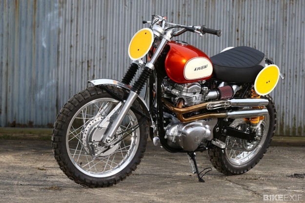 James Whitham's W650 tracker