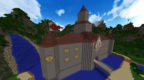 This recreation of 'Super Mario 64' in 'Minecraft' will blow your mind