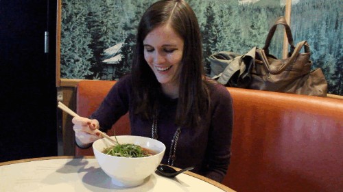 The Right Way To Eat Ramen Noodles, In GIFs