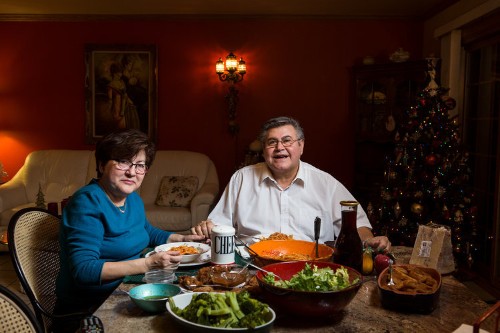 Photos show how different family meals look in busy homes across America