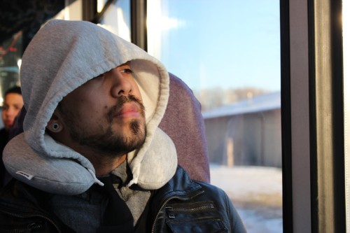 The Ingenious 'HoodiePillow' Is The Ultimate Plane Flight Accessory
