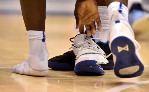 Wild photos show Zion Williamson's shoe after it exploded and he injured his knee