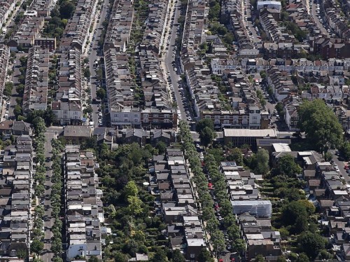 This chart illustrates the staggering difference in housing affordability between London and the rest of the UK