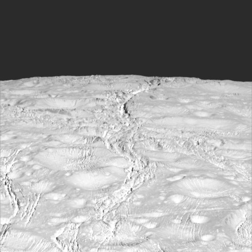 Spacecraft captures some of the best photos we've ever seen of Saturn's water-rich moon