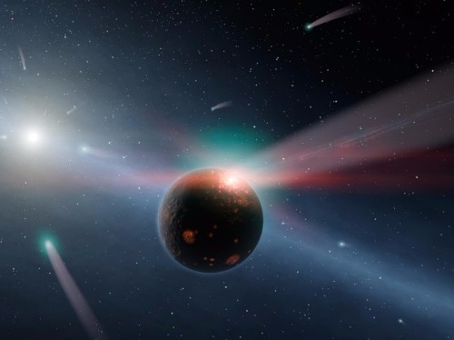 A star is hurtling towards our solar system and could knock millions of asteroids straight towards Earth