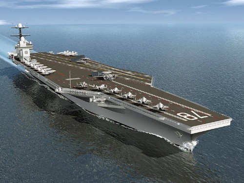 Here's how the US Navy tests their new aircraft carrier's catapults
