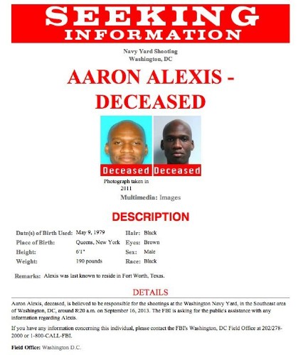 Here's Everything That's Been Reported About Alleged Navy Yard Shooter Aaron Alexis
