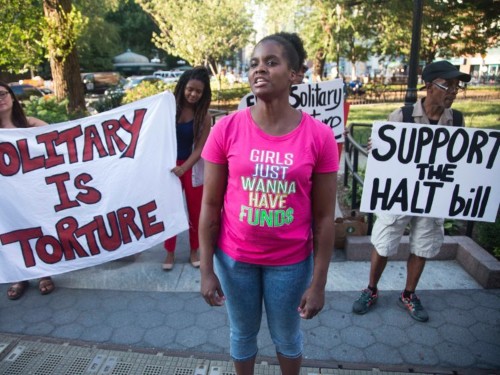 A woman who spent more than 2 years in solitary confinement is suing New York for $10 million