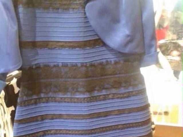 This dress looks white and gold to me, but Google says it's black and blue