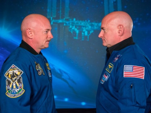 NASA sent Scott Kelly to space for a year, and 7% of his genes are now expressed differently than those of his identical twin Mark