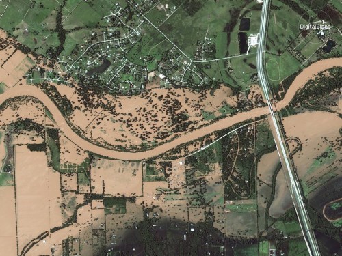 Incredible photos from space reveal the biggest news stories on Earth in 2017
