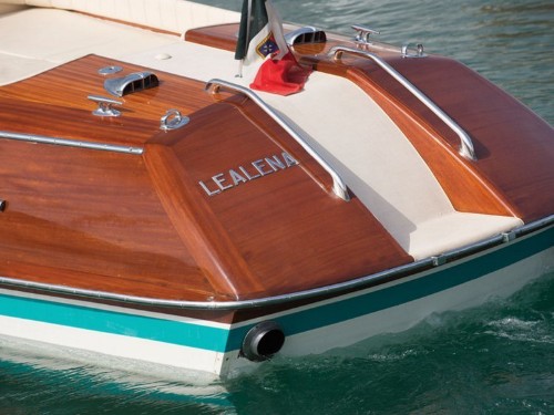 One of the most beautiful motorboats ever built is for sale — for $600,000