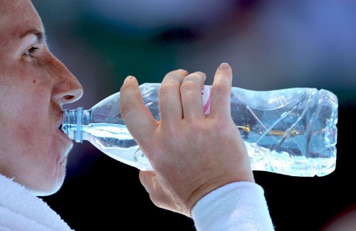 Bottled water from major brands like Aquafina, Nestle, and Dasani has been found to contain tiny plastic particles that you're drinking