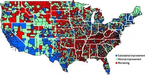 This Map Of US Female Mortality Will Break Your Heart