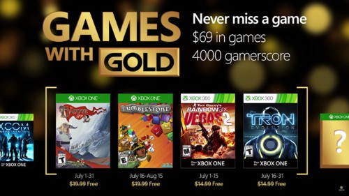 Here are all the free Xbox games coming in July