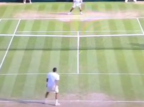 Tennis Player Hits The Shot Of The Year With An Insane Between-The-Legs Winner