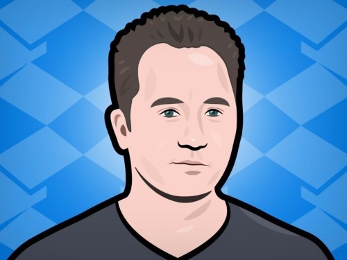 Dropbox CEO Drew Houston was a little unclear today on how well the company's business product is doing
