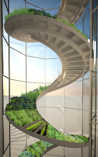 This $40 million robotic 'plantscraper' will feed over 5,000 people per year