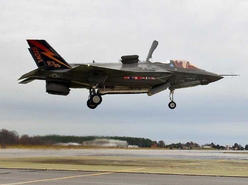 One of the F-35's most expensive features was made possible by flying saucers