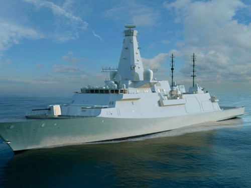 Britain is building the world's most advanced warship in Scotland next year