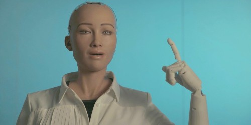Sophia, the world's first-ever robot citizen, has a message for humanity this Thanksgiving