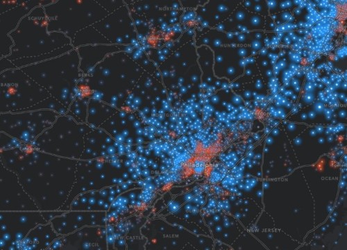 Striking maps reveal the huge wealth gap between American cities and the rest of the country