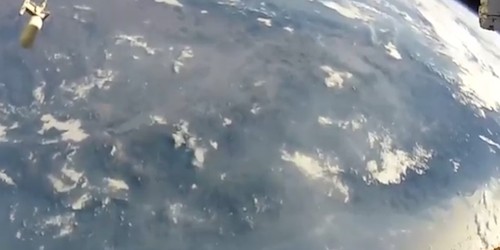 Watch this breathtaking view of Earth captured on a NASA astronaut's body cam during a spacewalk