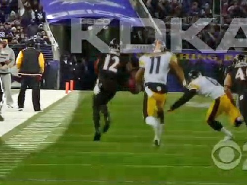 A New Camera Angle Shows Steelers Coach Creeping Toward The Field To Illegally Prevent A Touchdown