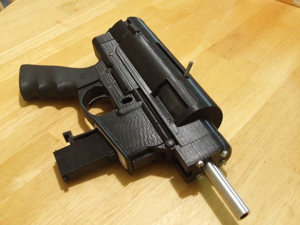 This 3D-printed automatic gun is semi-automatic, untraceable, and totally legal