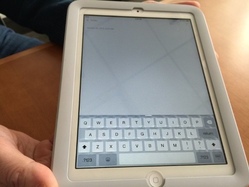 This case transforms your iPad's screen to make typing easier, and it looks like magic
