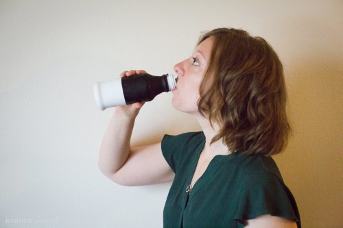I gave up breakfast for a week and drank this caffeinated meal-replacement shake instead
