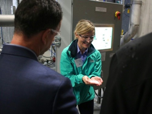 A Bill Gates-backed Canadian company opened a plant that sucks carbon from the air