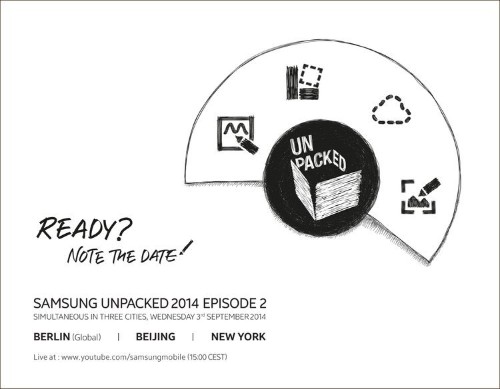 Samsung Will Unveil Its New Phablet On September 3