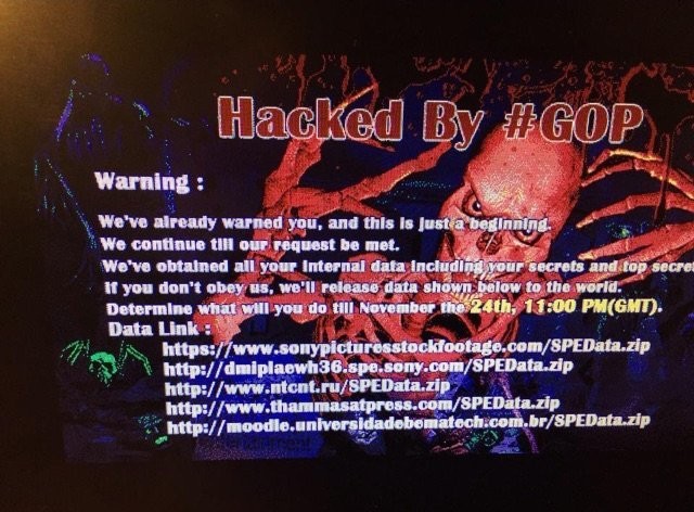 Hackers May Have Stolen Personal Information From Thousands Of Sony Employees