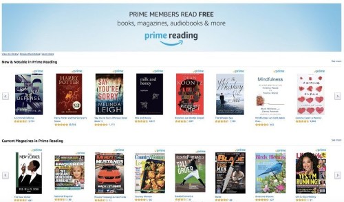 Amazon has a great perk for Prime members who love to read