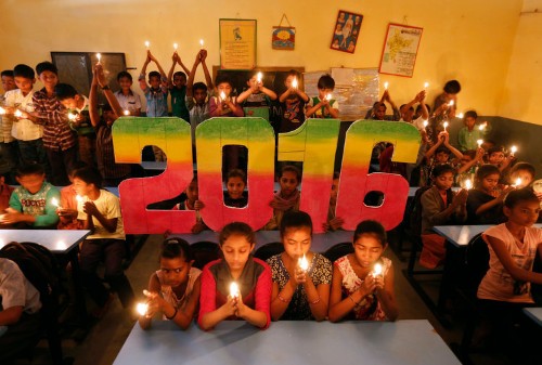 Here's how people around the world celebrated the New Year