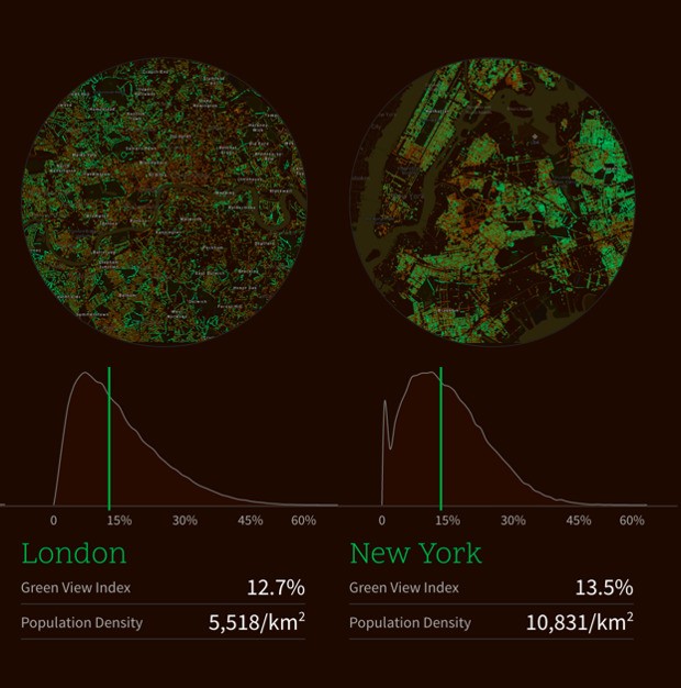 Mapping the Urban Tree Canopy in Major Cities